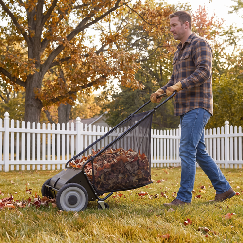 26" Push Lawn Sweeper